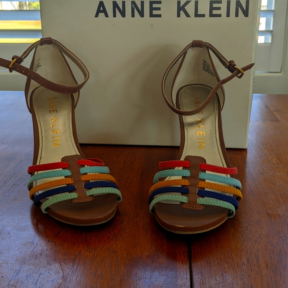 Anne Klein Open Toe Heel Shoes